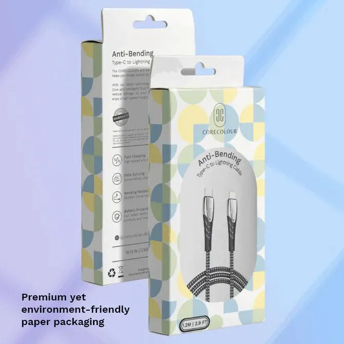 2m USB-A to Type-C Anti-bending Charging Cable