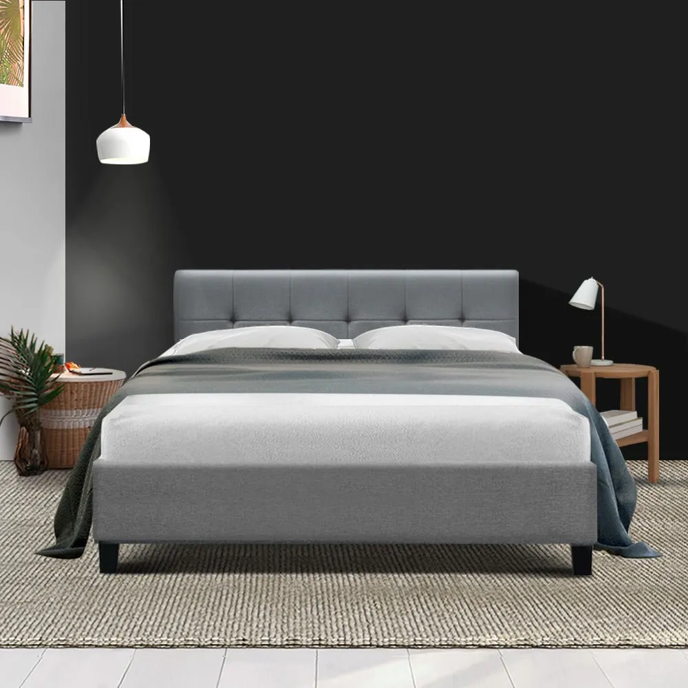 Agnes Double Bed Frame Grey