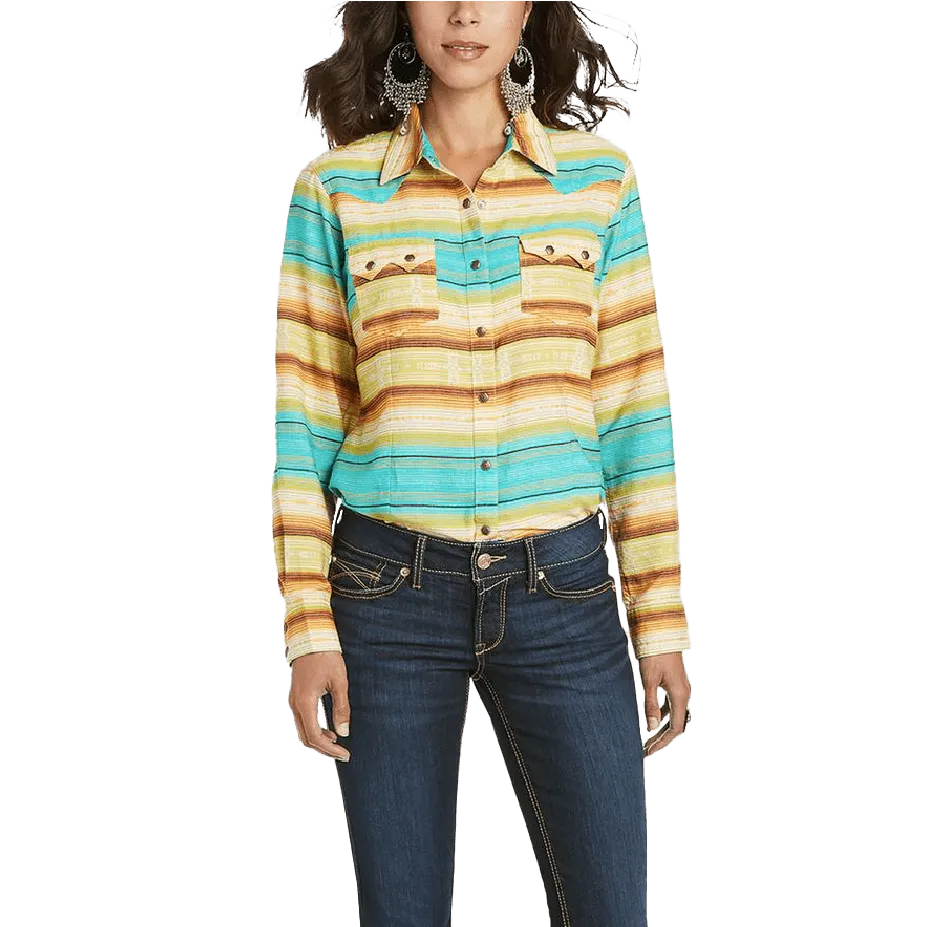 Ariat Real Mesmerizing Serape Stripe Western Shirt