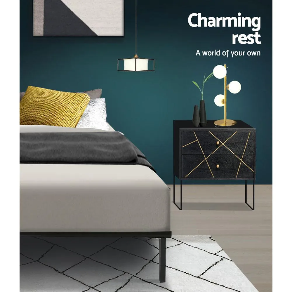 Basic Series Metal Double Bed Frame
