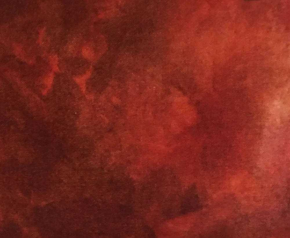 BRICK Hand Dyed YARD Wool Fabric for Wool Applique and Rug Hooking