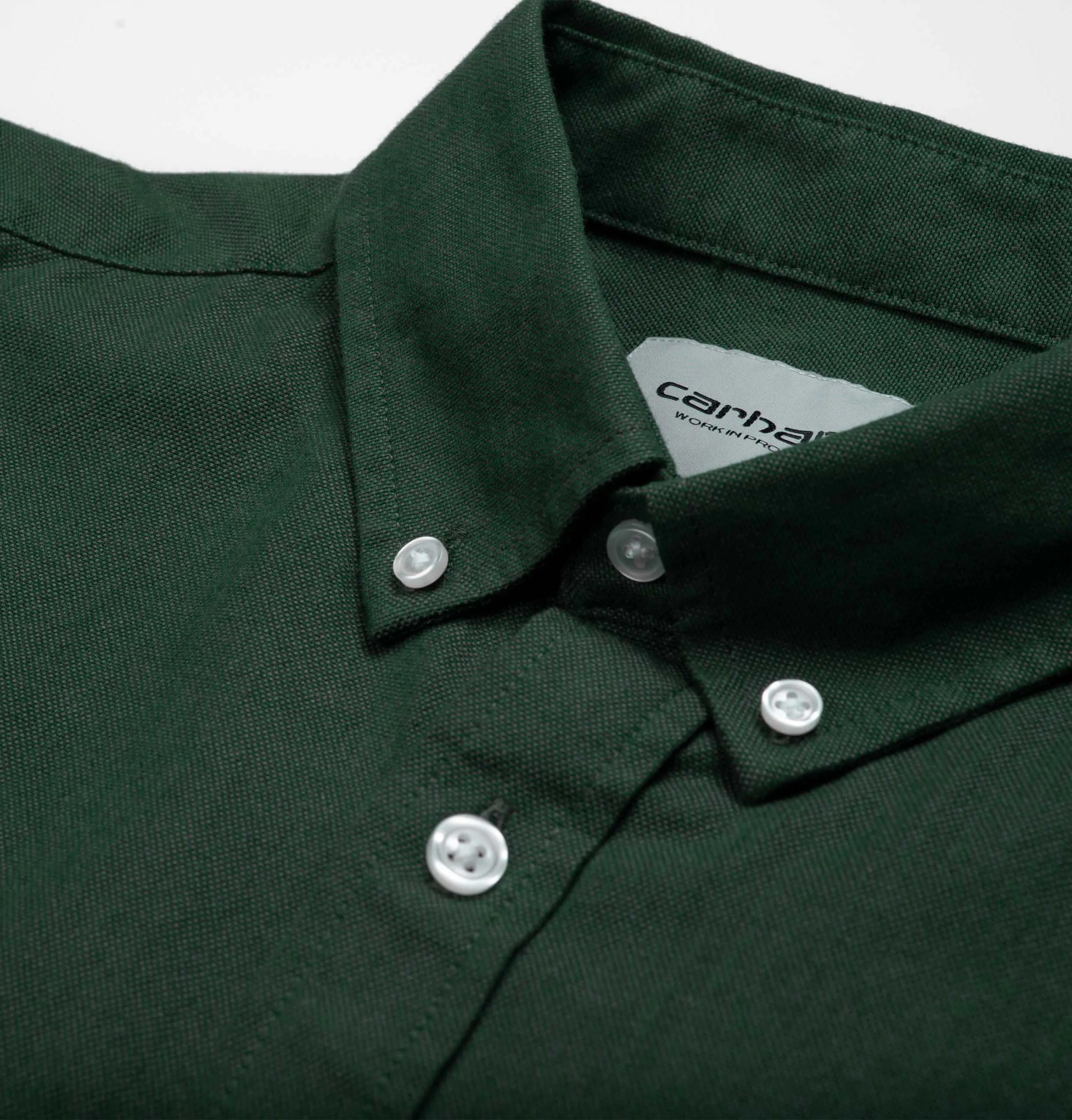 Carhartt WIP Dalton Shirt – Dark Fir – Heavy Rinsed