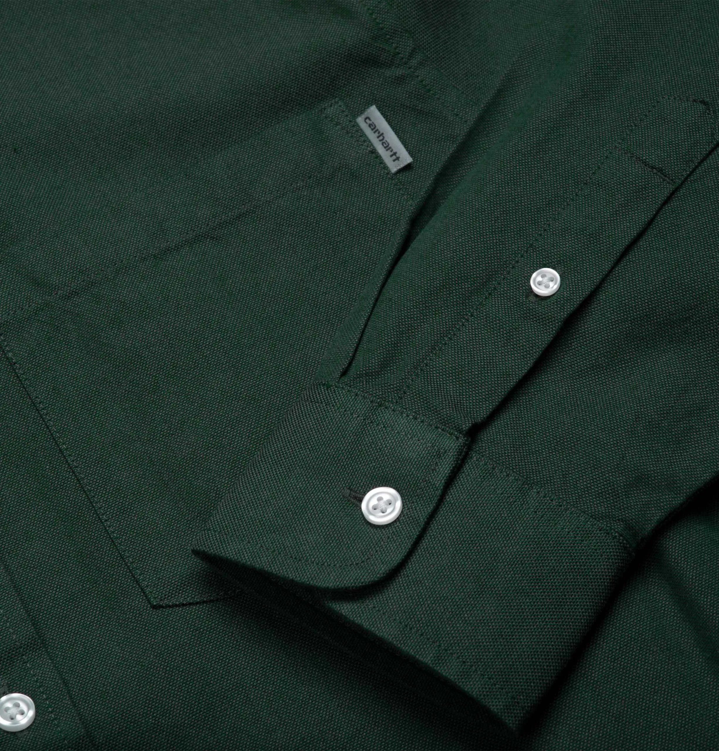 Carhartt WIP Dalton Shirt – Dark Fir – Heavy Rinsed