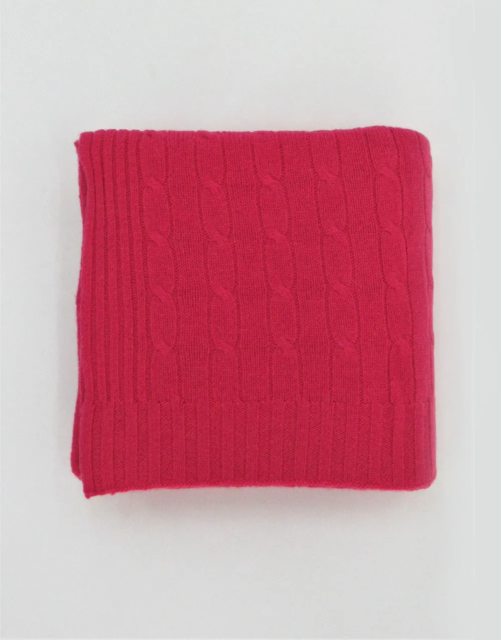 Cashmere Travel Blanket in Lollipop