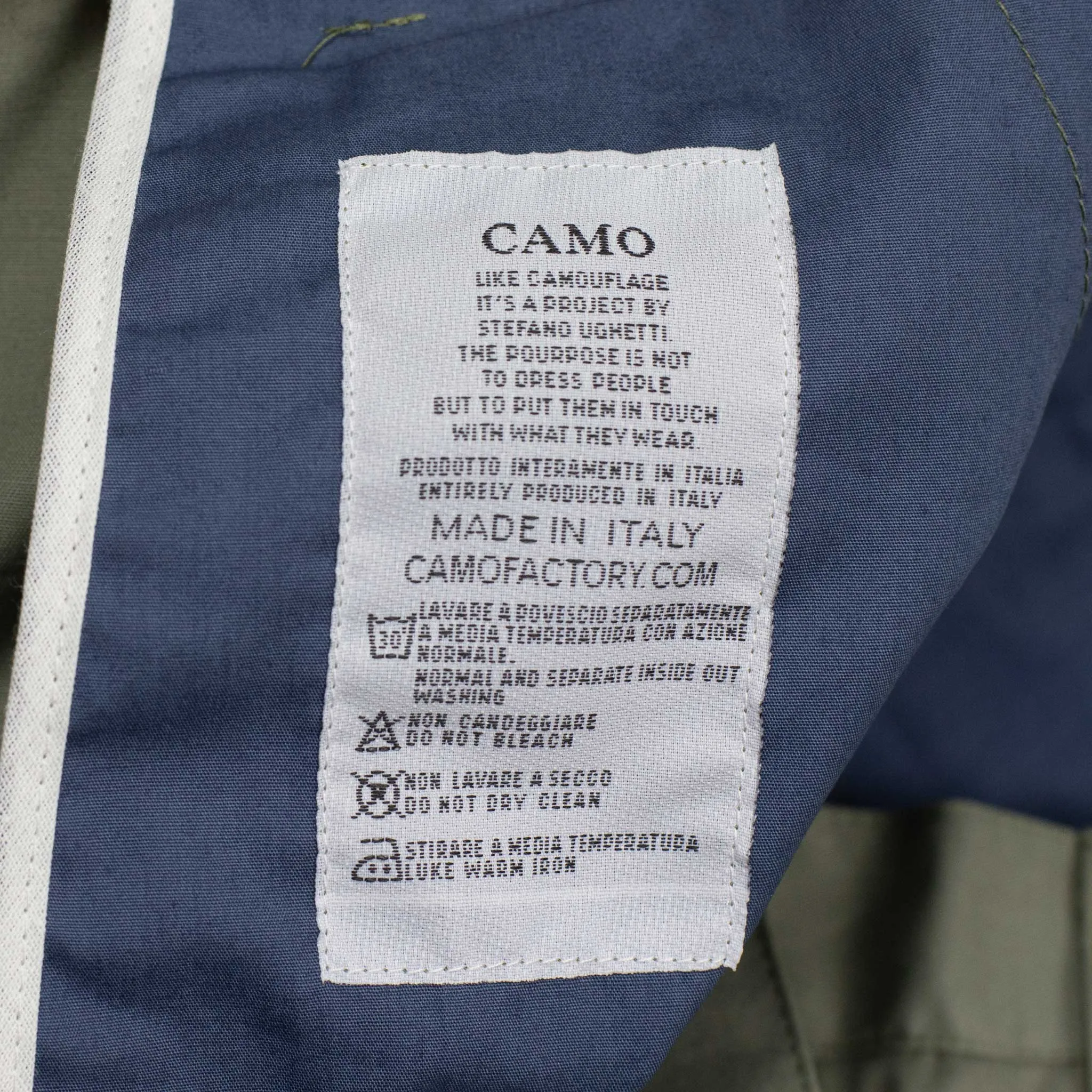 Comanche classic trousers in pale olive light cotton twill (restock)