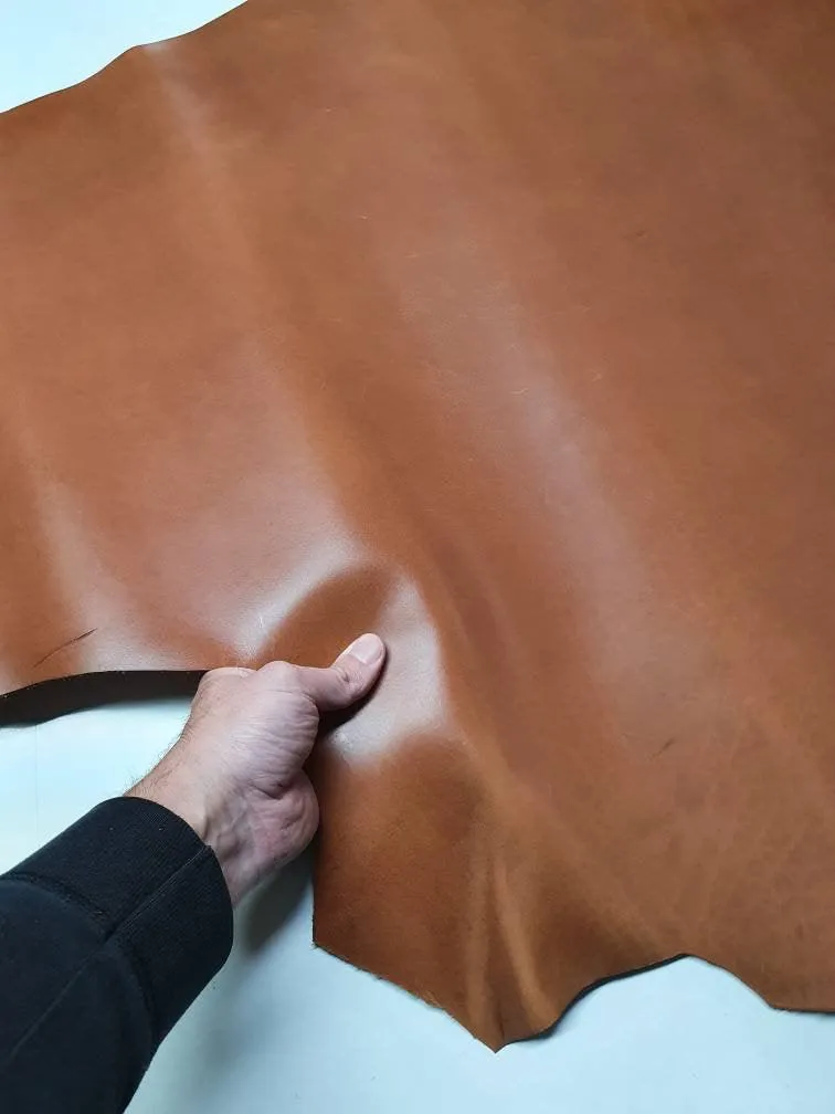 Cow vegetable Thick Leather, Genuine cowhide Leather sheets for crafts thick 2,0mm( 5 oz)
