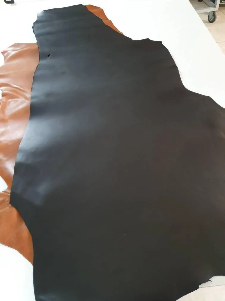 Cow vegetable Thick Leather, Genuine cowhide Leather sheets for crafts thick 2,0mm( 5 oz)