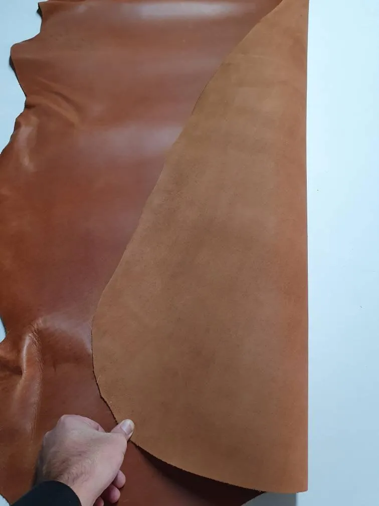 Cow vegetable Thick Leather, Genuine cowhide Leather sheets for crafts thick 2,0mm( 5 oz)