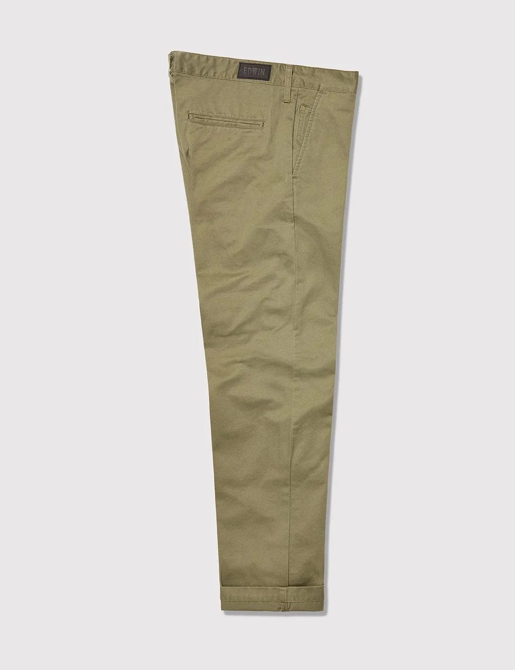 Edwin 55 Chino (Regular Tapered) - Military Green