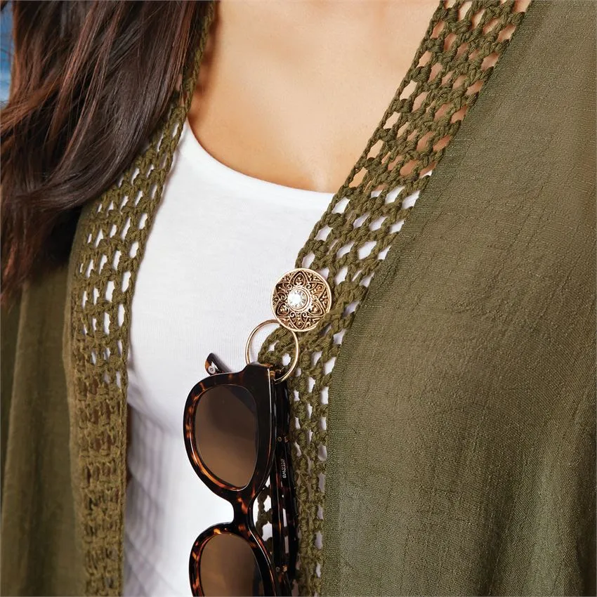 Embrace Fashion Fastener - Silver and Gold