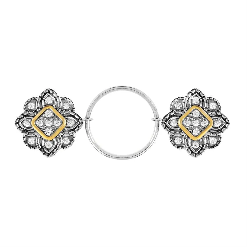 Embrace Fashion Fastener - Silver and Gold
