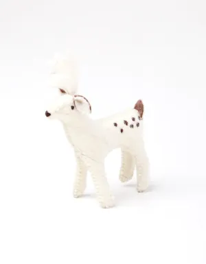 Felted Animal Ornament Deer