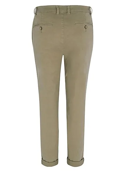 George Womens Khaki Chino Trousers