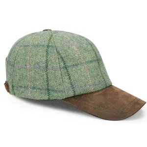 Hoggs of Fife Roslin Ladies Tweed Baseball Cap