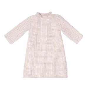 Kate Brown Pink Tweed Dress