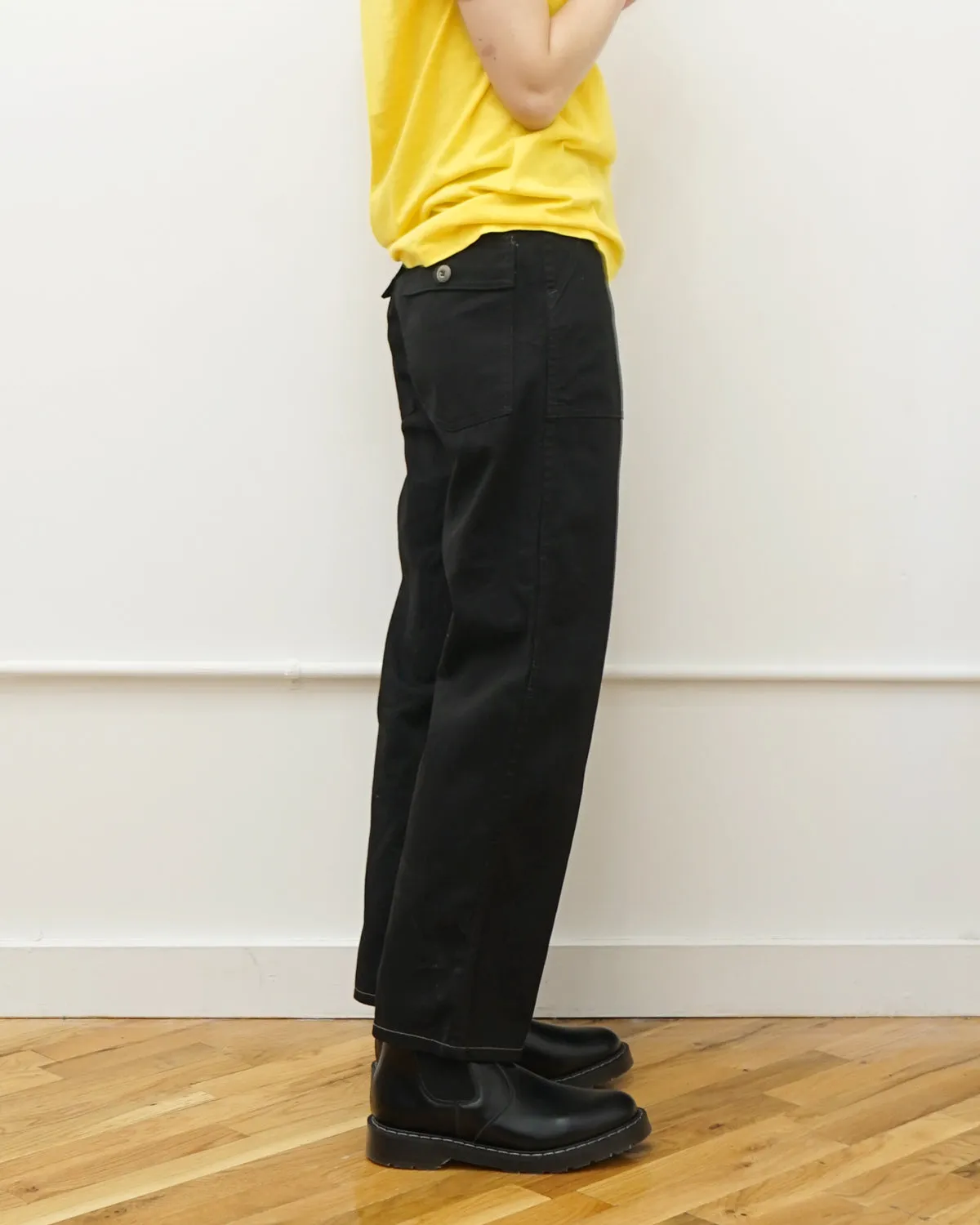 Khaki Jungle Utility Trousers / Black