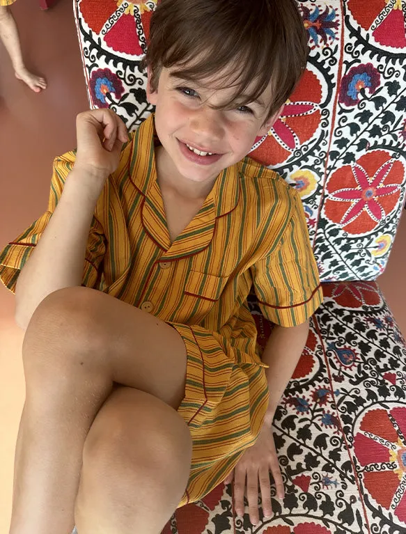 Lennon Short Set in Soleil Stripe
