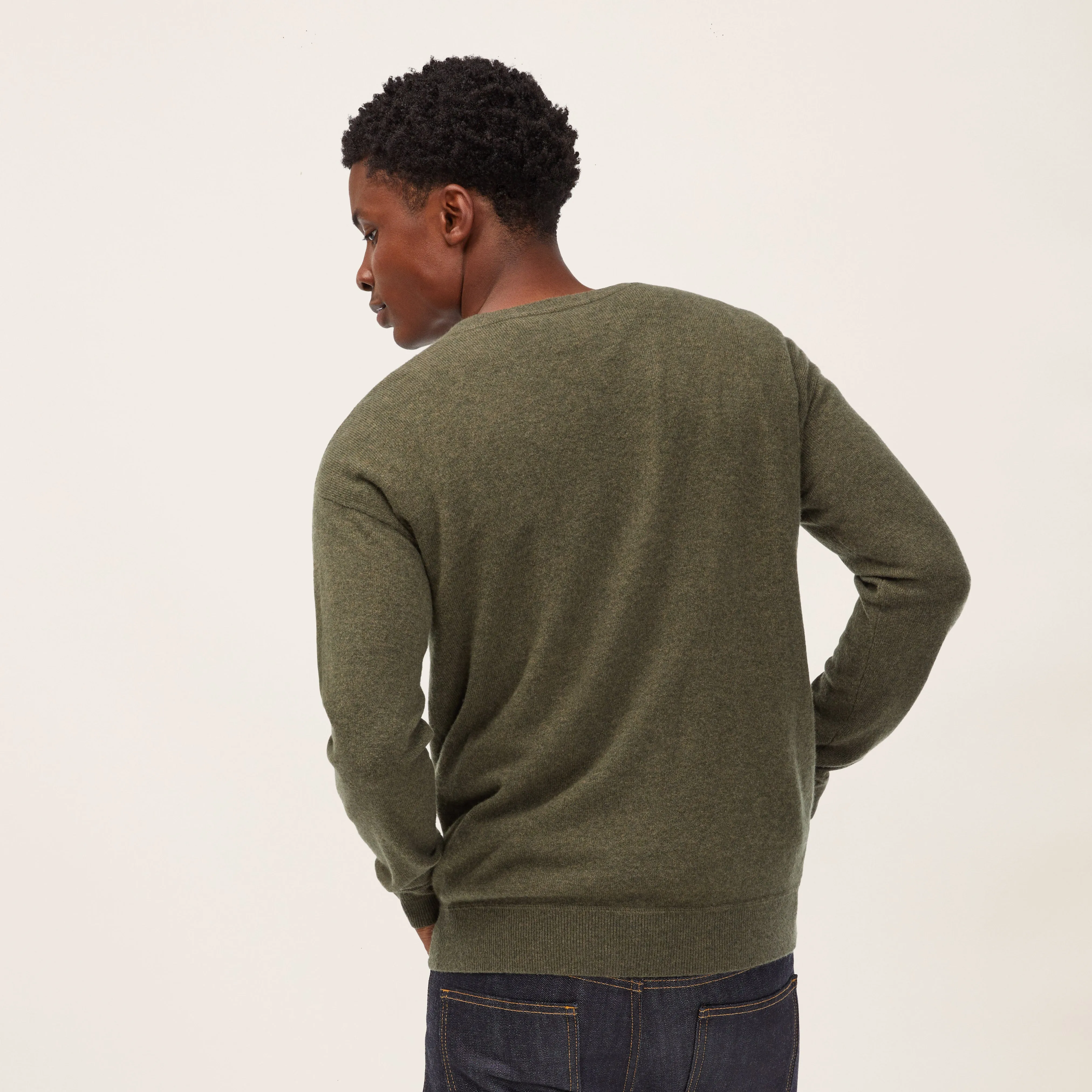 Liam Cashmere V-Neck Sweater