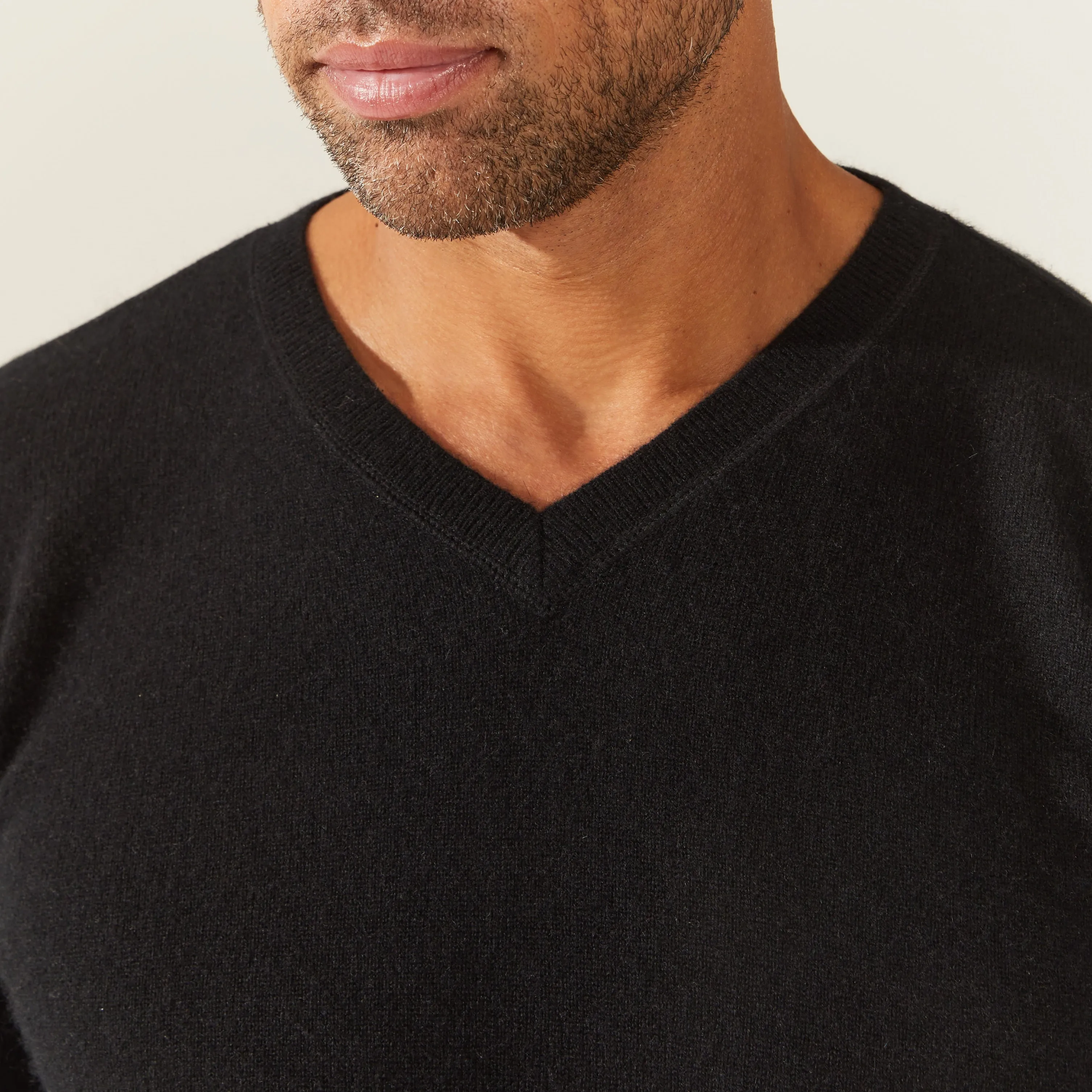 Liam Cashmere V-Neck Sweater