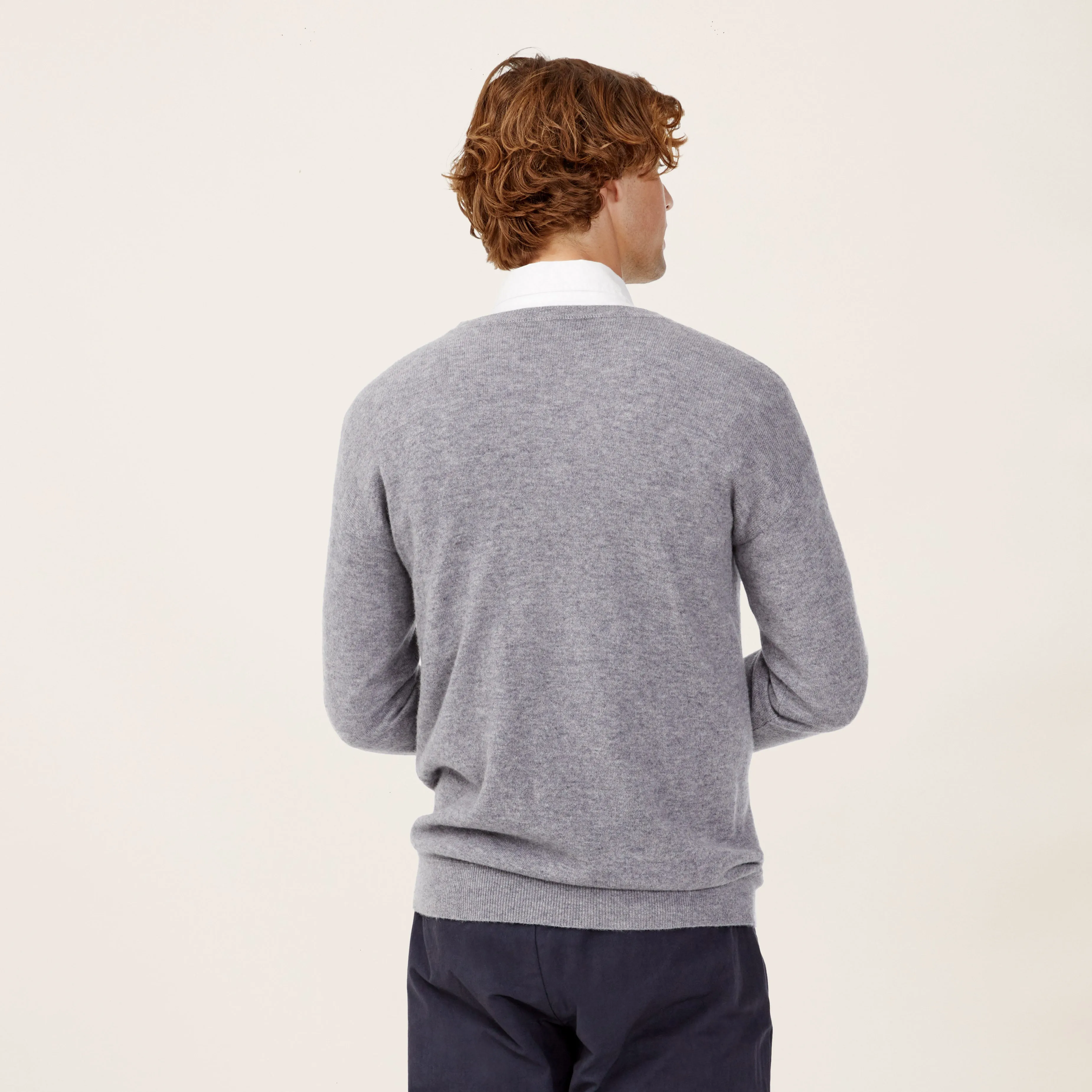 Liam Cashmere V-Neck Sweater