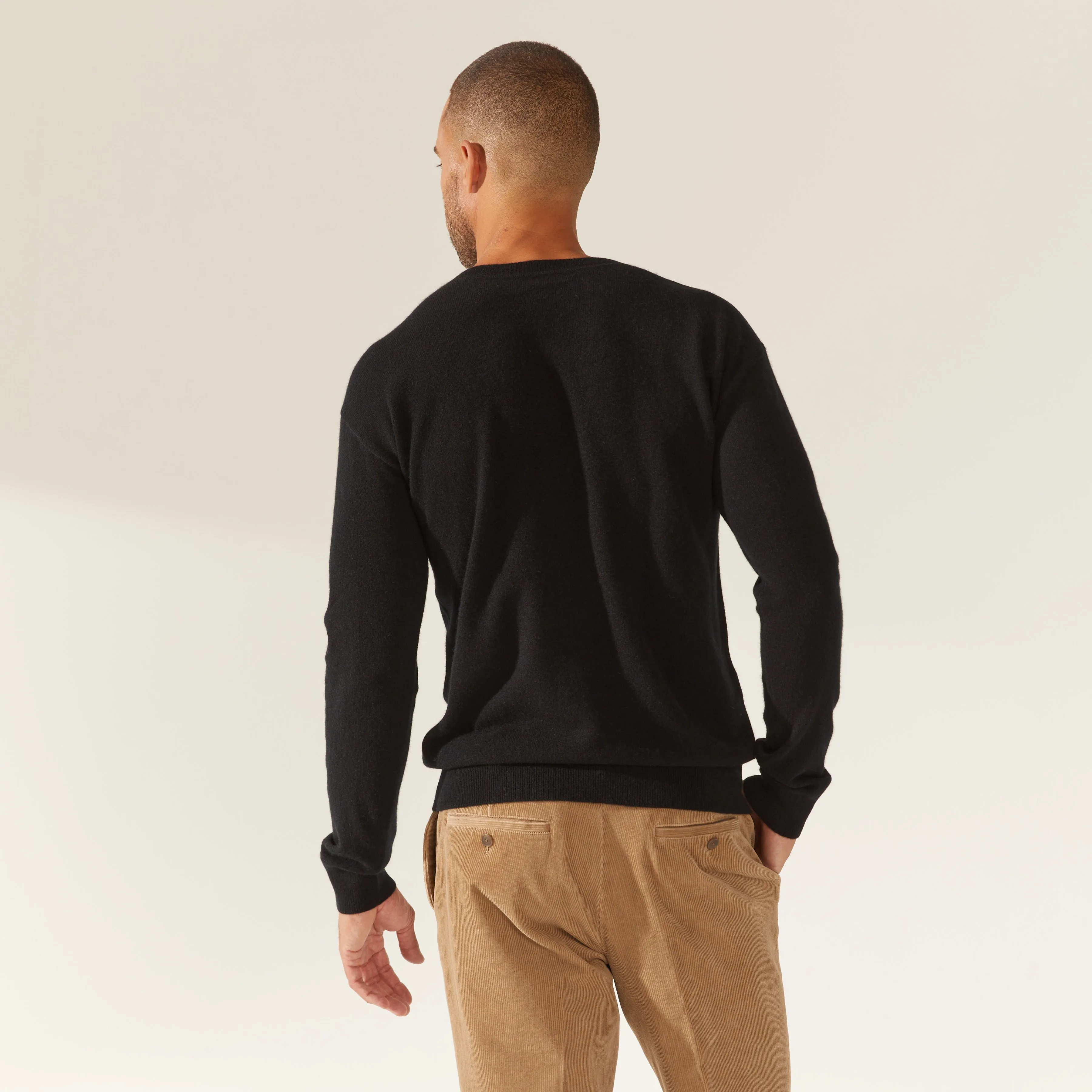 Liam Cashmere V-Neck Sweater