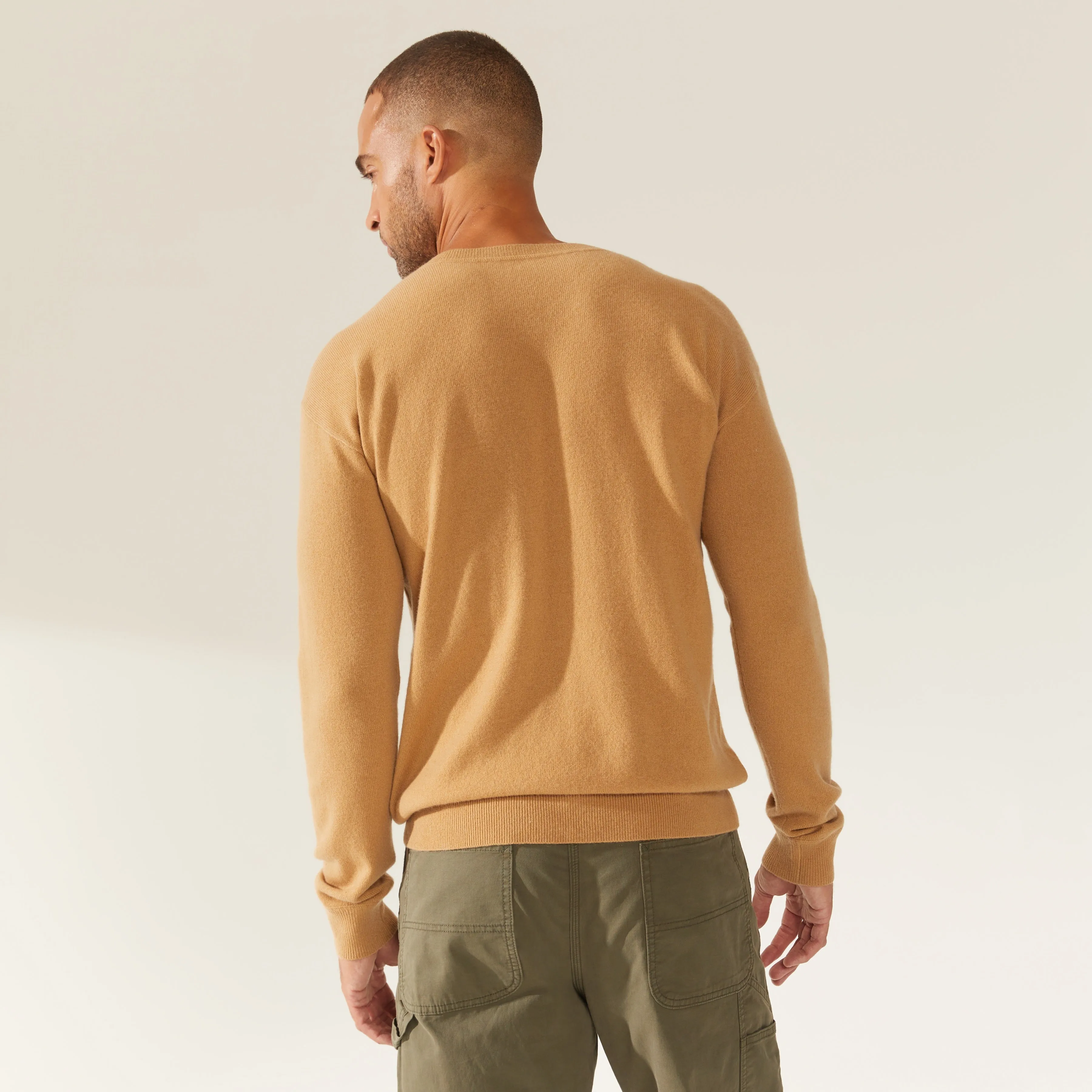 Liam Cashmere V-Neck Sweater