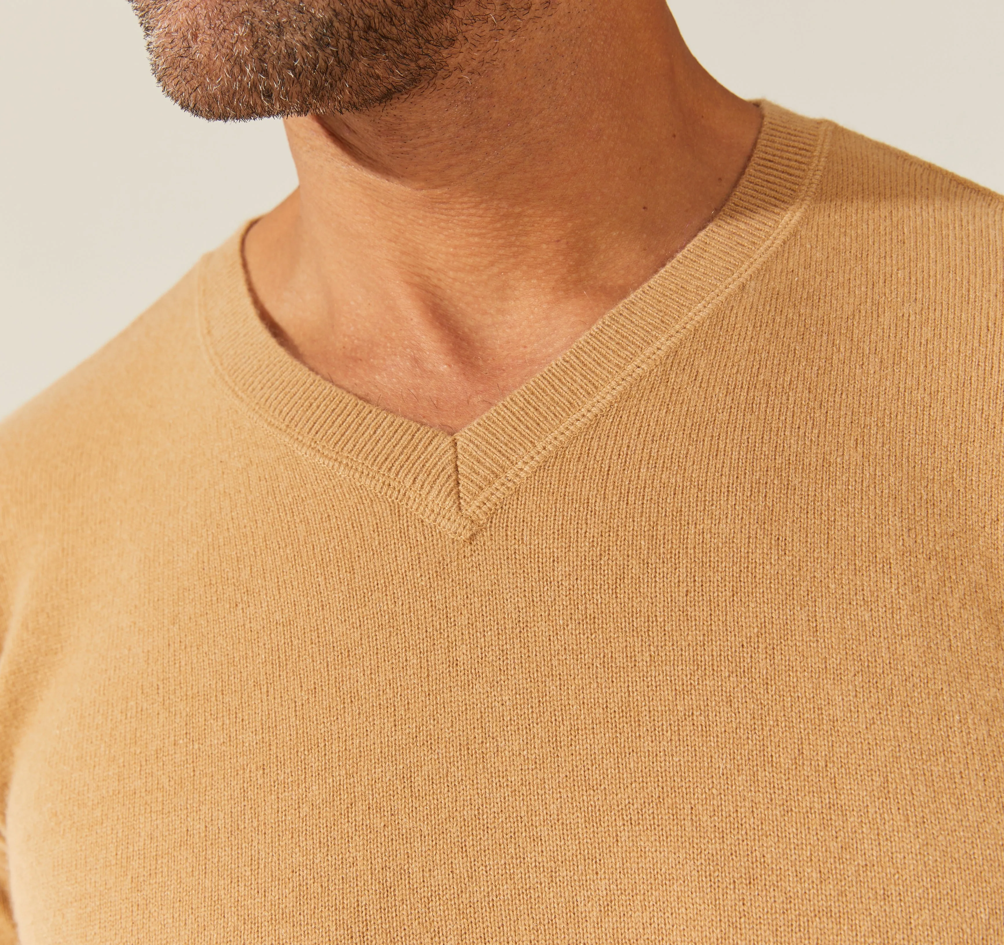 Liam Cashmere V-Neck Sweater