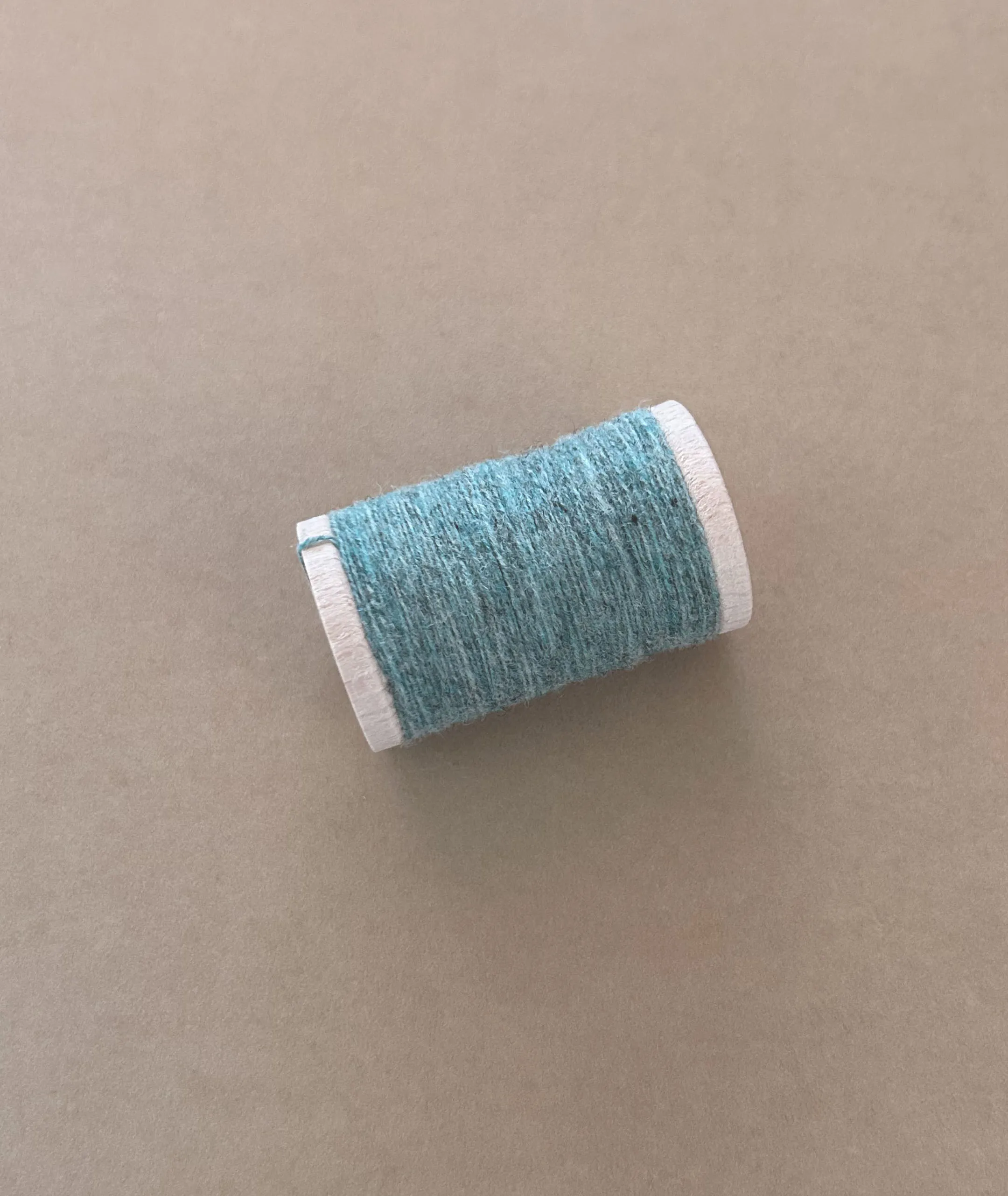 Light TEAL GREEN Hand Dyed Wool Bundle for Wool Applique and Rug Hooking