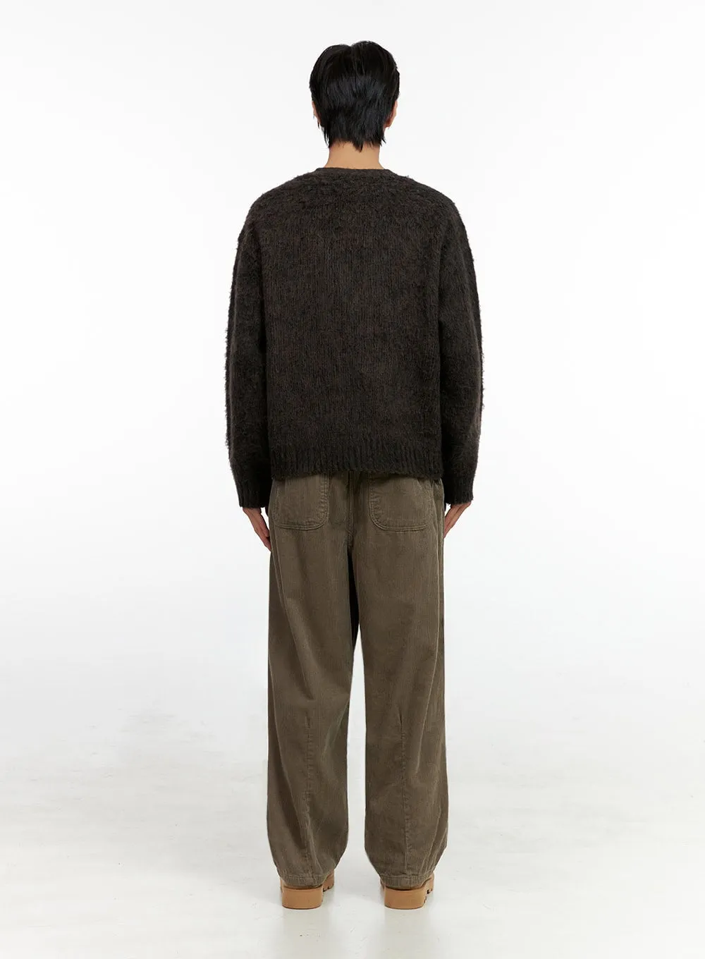 Men's Pintuck Corduroy Trousers IN411