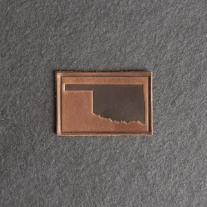 Oklahoma Leather Patches with optional Velcro added