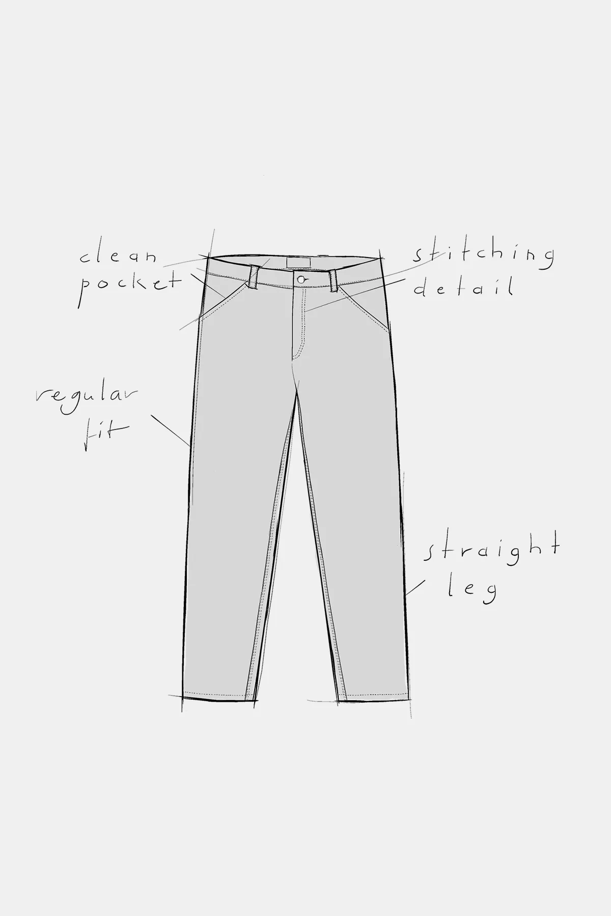 OLF trousers eco corduroy sand