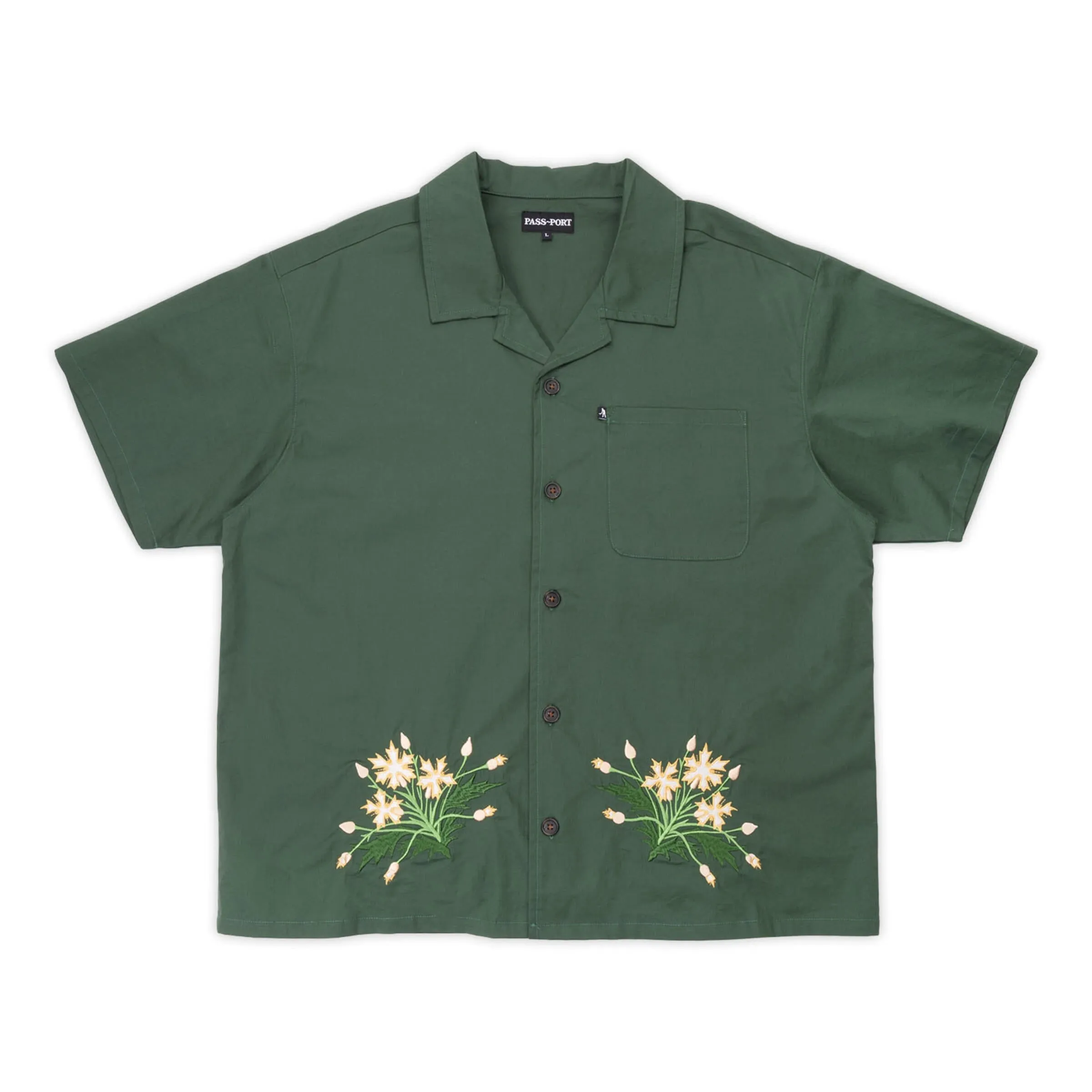 Pass-Port Bloom Casual Shirt Sage