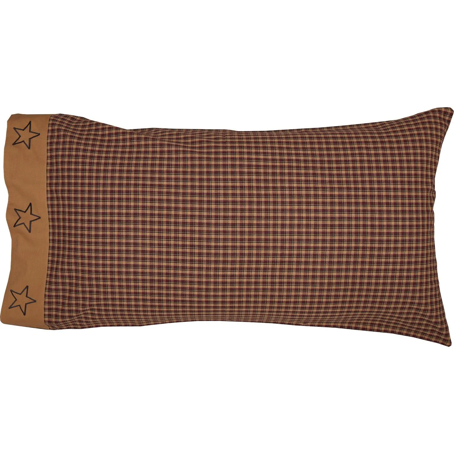 Patriotic Patch King Pillow Case - Set of 2
