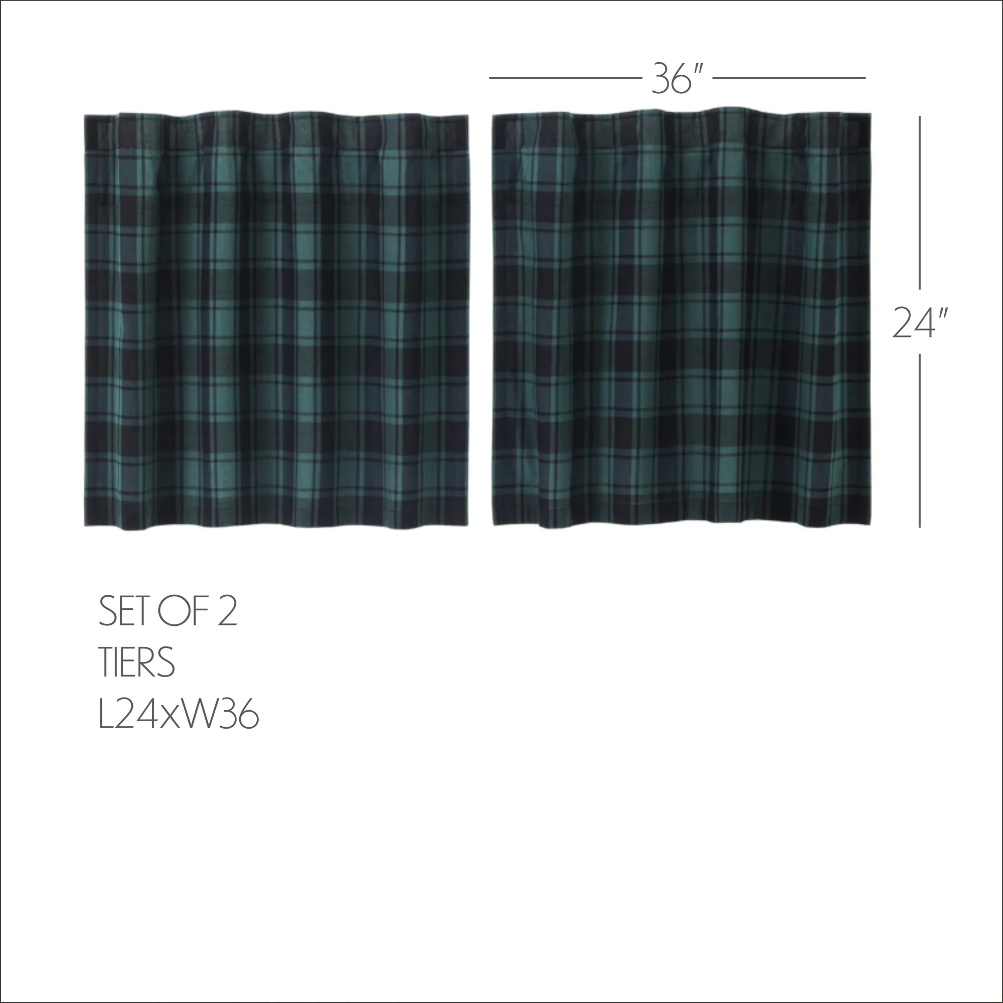 Pine Grove Tier Set of 2