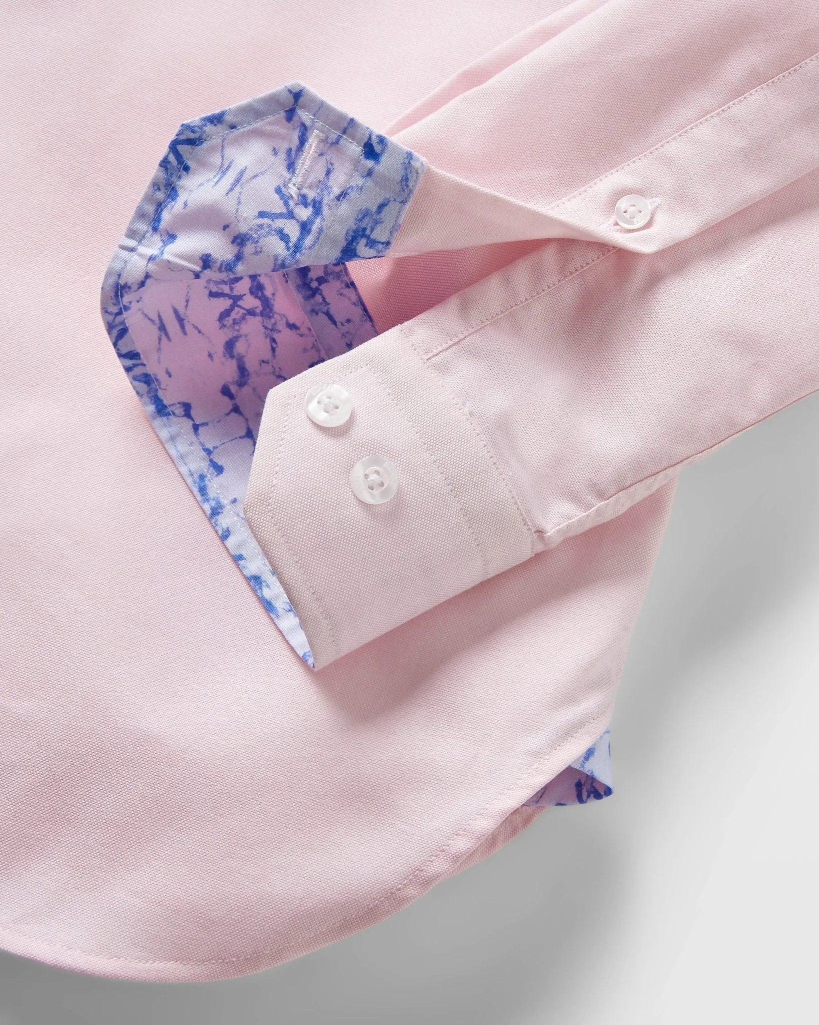 Pink Oxford with Know Your Mind Accents Button-Down Shirt