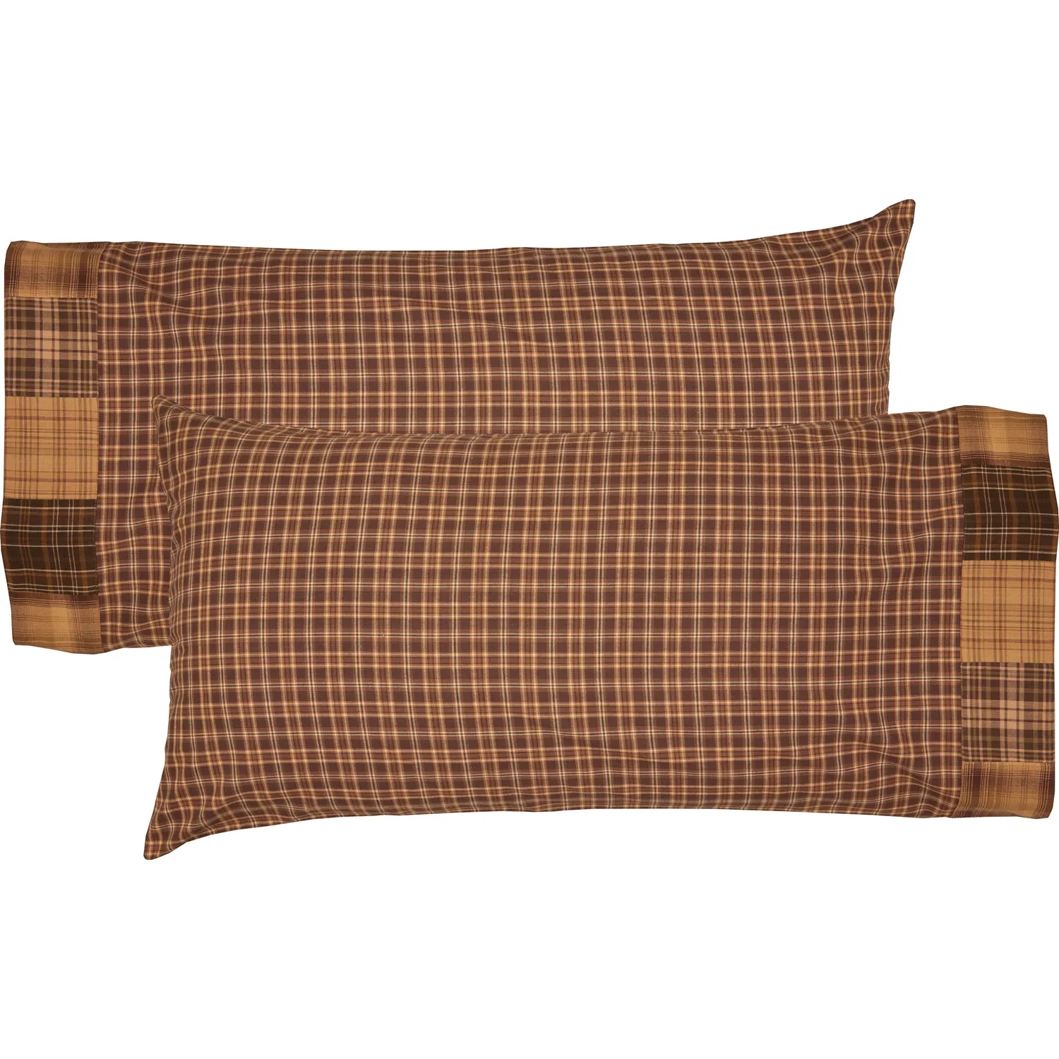 Prescott Pillow Case Block Border Set of 2