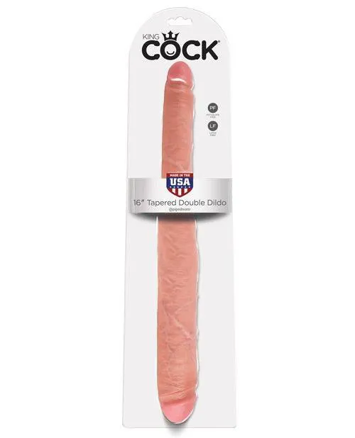 "King Cock 16"" Tapered Double Dildo"