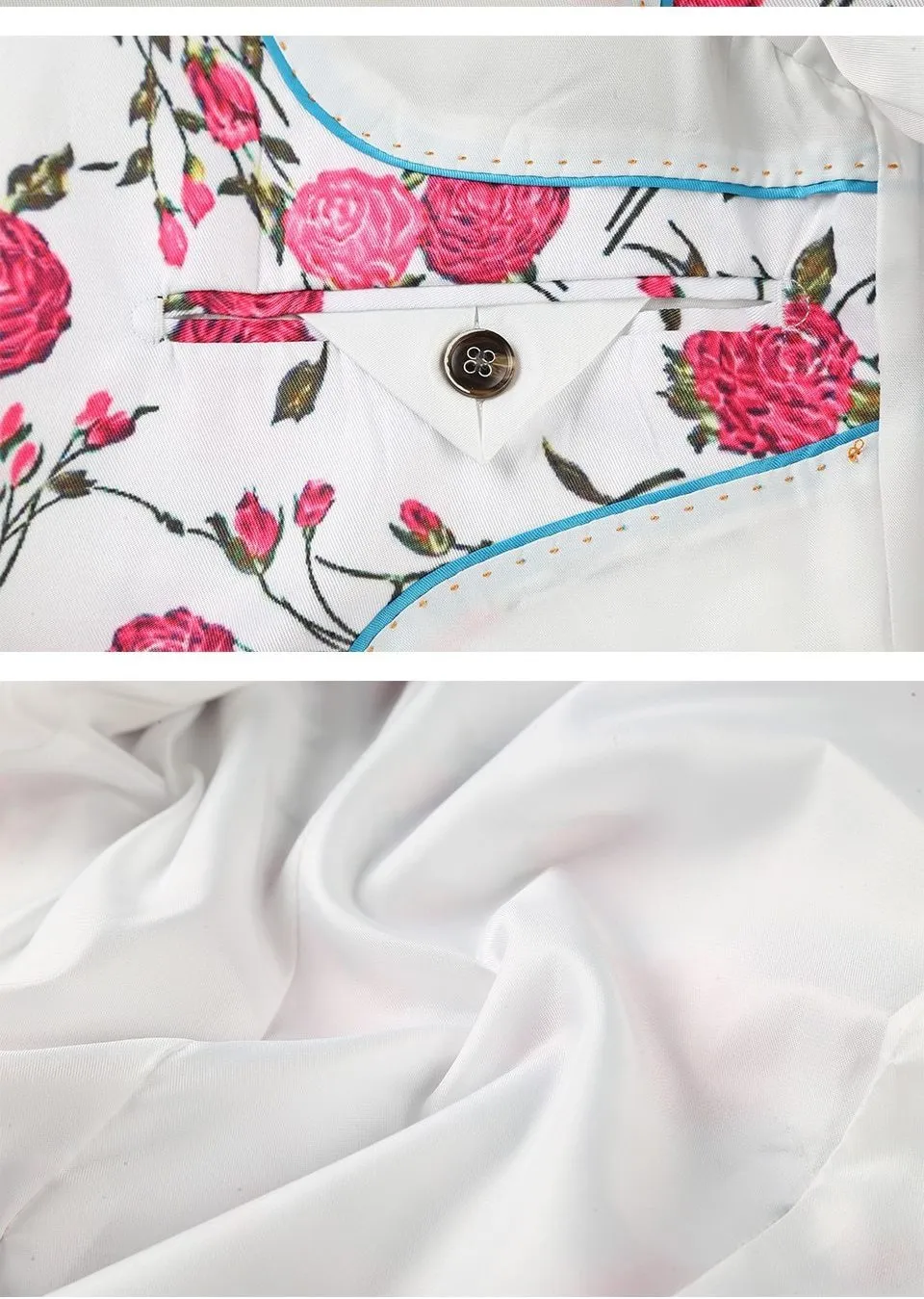 Rose Floral Blazer