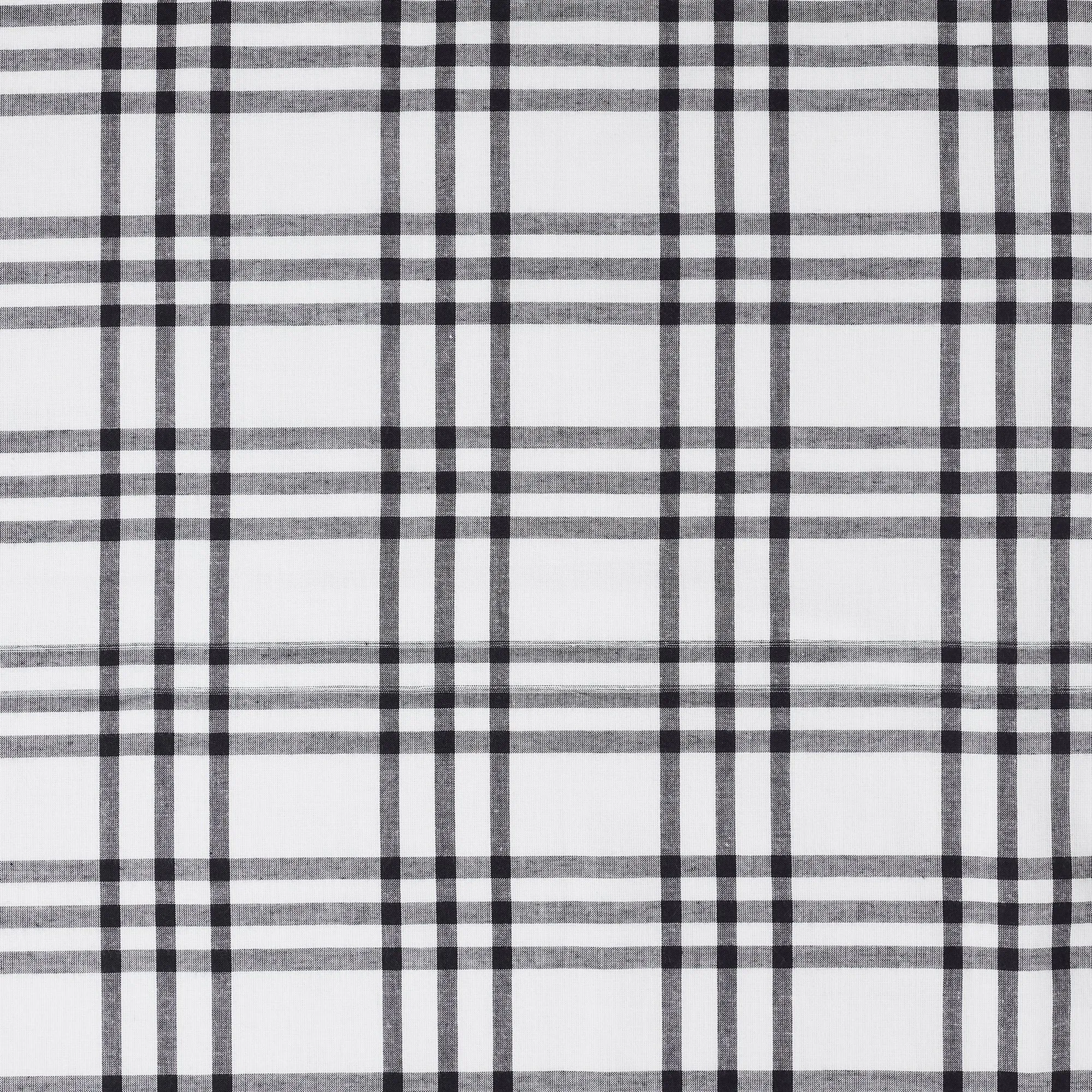 Sawyer Mill Black Plaid Swag Set of 2 36x36x16