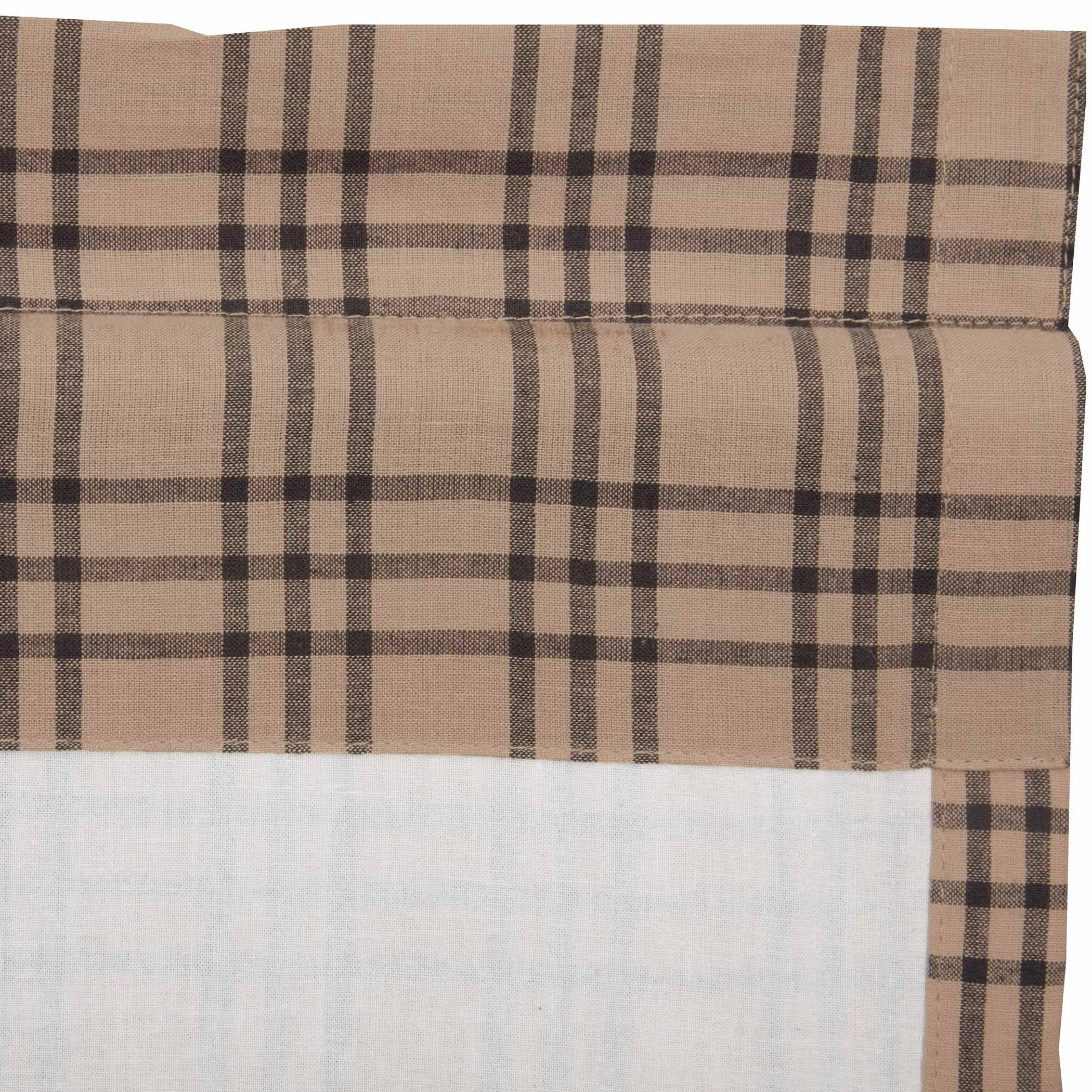 Sawyer Mill Charcoal Plaid Panel Set of 2 96x40