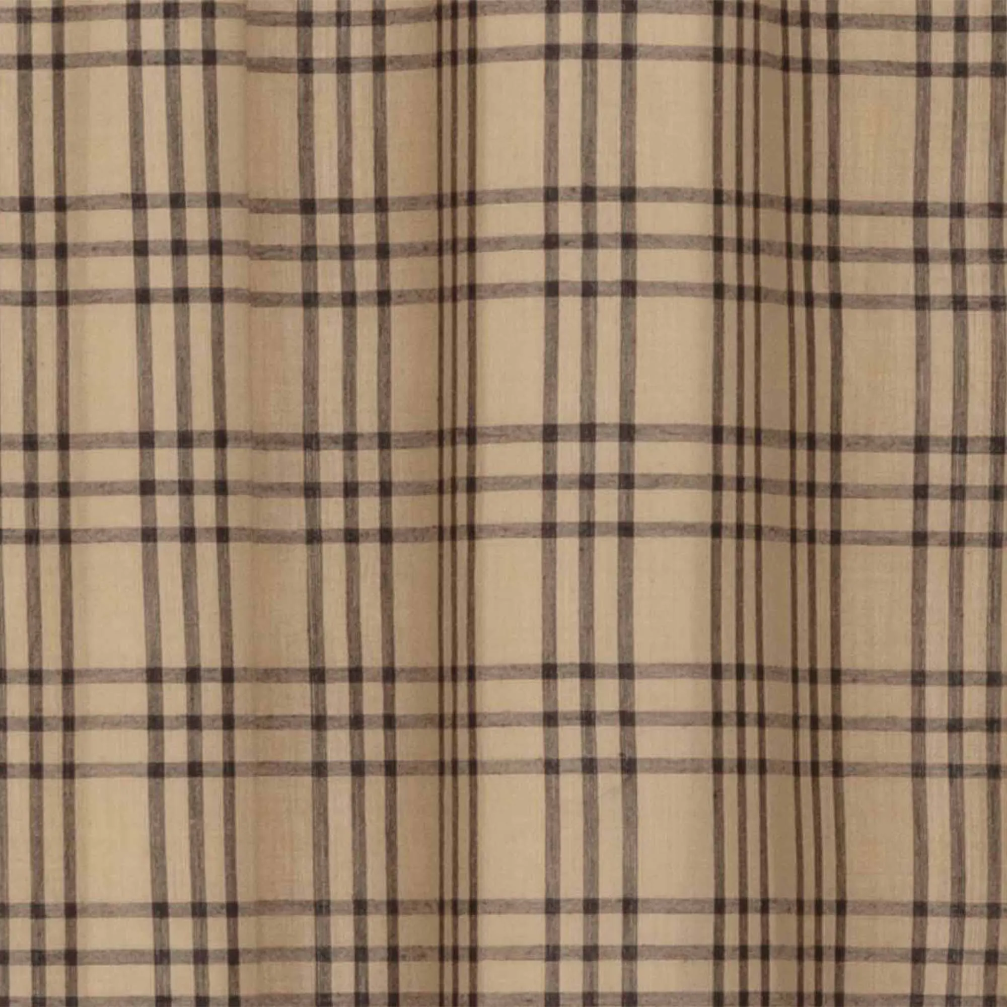 Sawyer Mill Charcoal Plaid Panel Set of 2 96x40