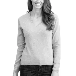 Scollo a V in Cashmere - CHARLOTTE VEE