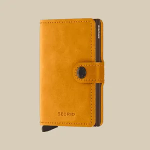 Secrid Miniwallet VINTAGE Ochre