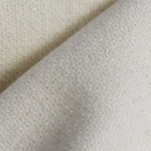 Silver Sparkle Felted Wool Fabric for Rug Hooking Wool Applique