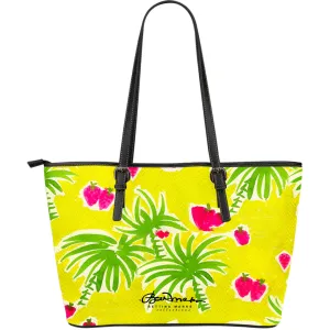 Strawberry Tropic Large Tote Bag