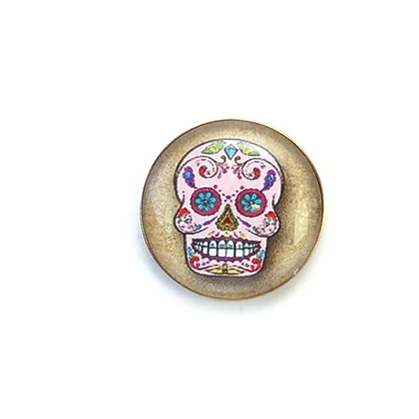 Sugar Skull Buttons