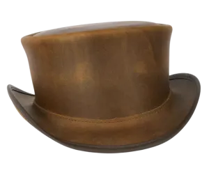 The Marlow Leather Top Hat