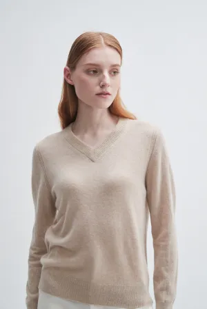 V-neck Cashmere Sweater