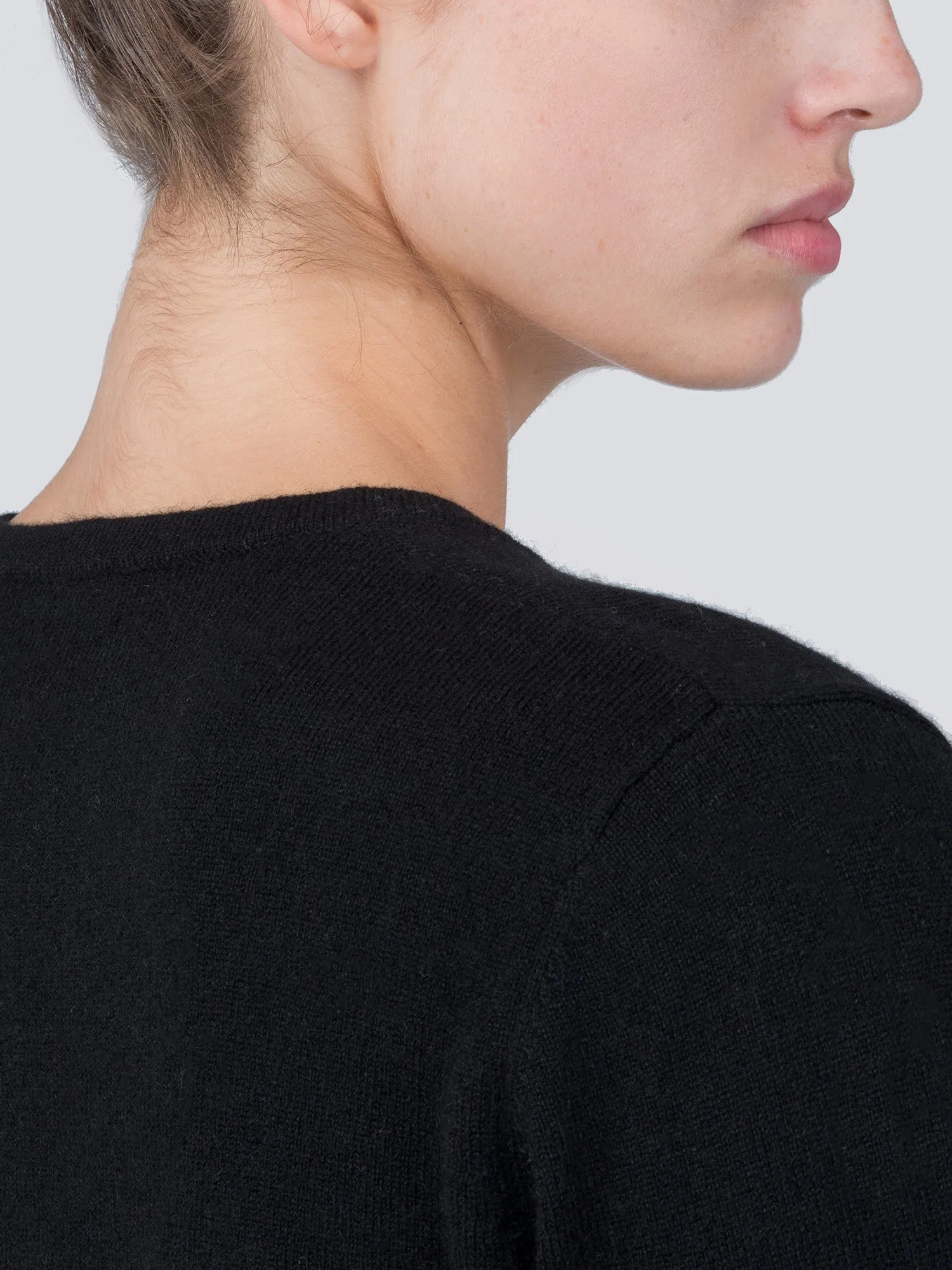 V Neck Sweater_Black