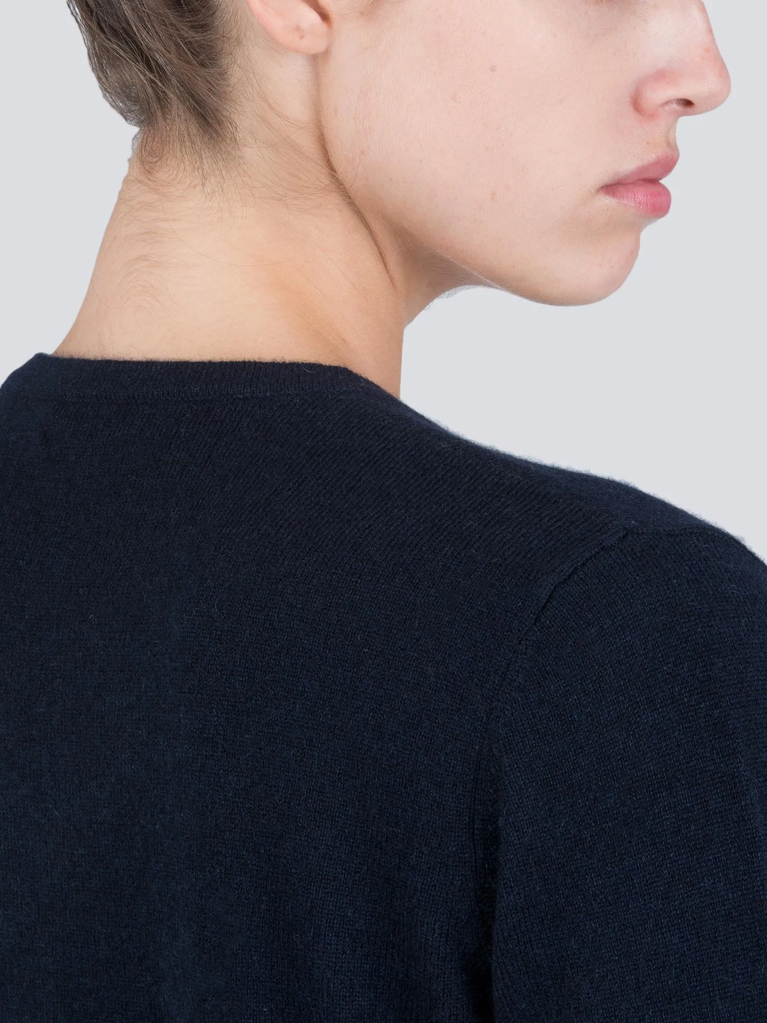 V Neck Sweater_Dark Navy